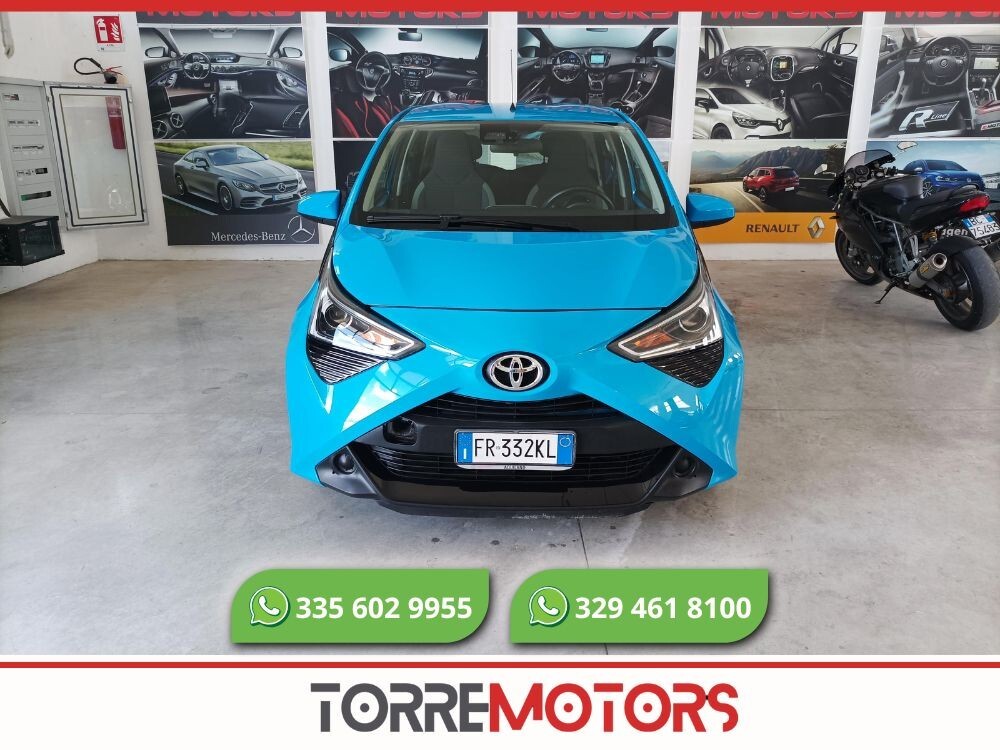 Toyota Aygo 1.0 VVT-i 72 CV 5 porte x-cool 07/2018